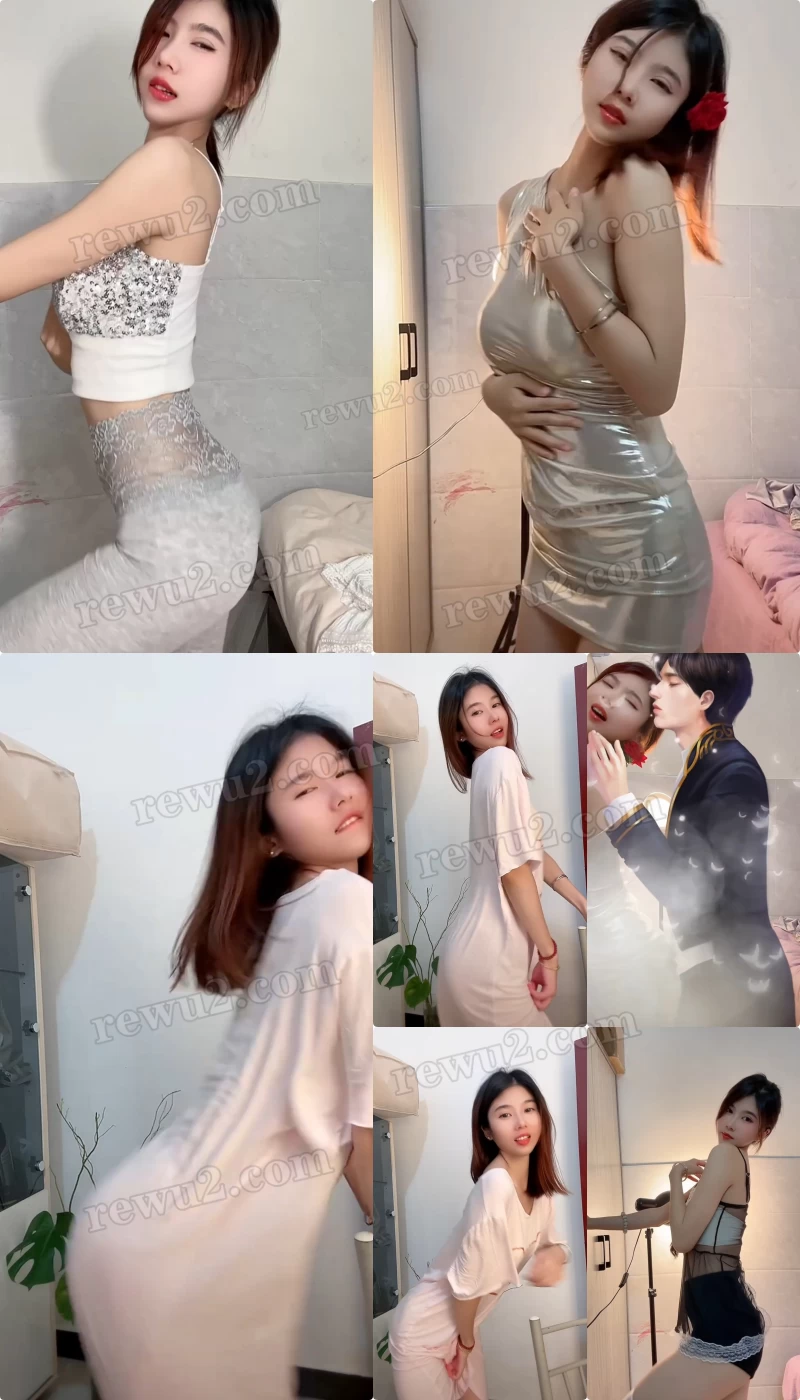 快手主播 云朵好甜/ 兔子小妹 8.10跳舞录屏 无水印（8v/1.70g）-跳舞视频自备纸巾
