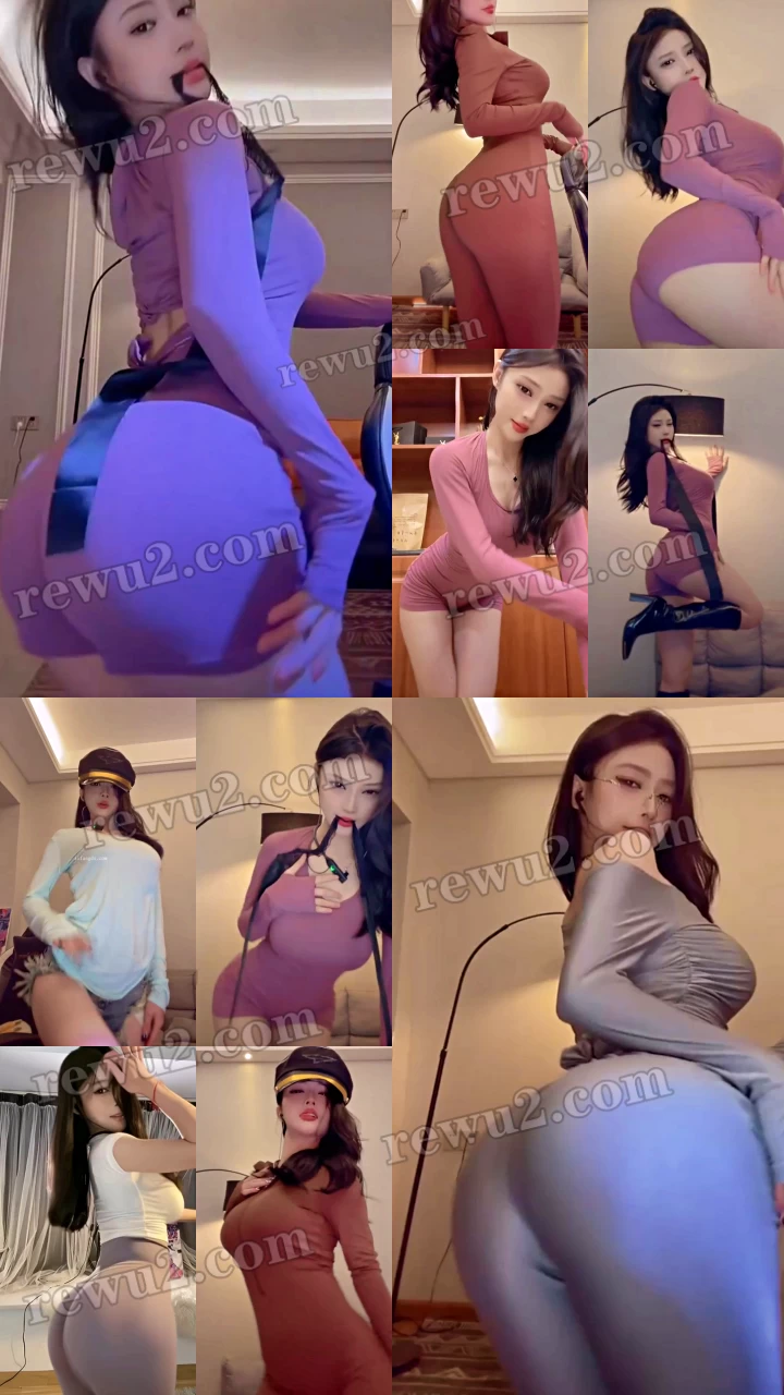 快手主播 希希酱紫 网红瑜伽裤 擦边 第一美豚 杏感后摇凹凸 精选跳舞福利（10V1.27G）-热舞主播视频