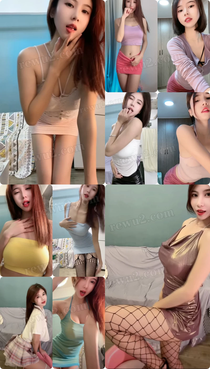 【快手主播】兔子小妹 烧舞表情慢摇 无水印（14v/1.4g）-跳舞主播视频