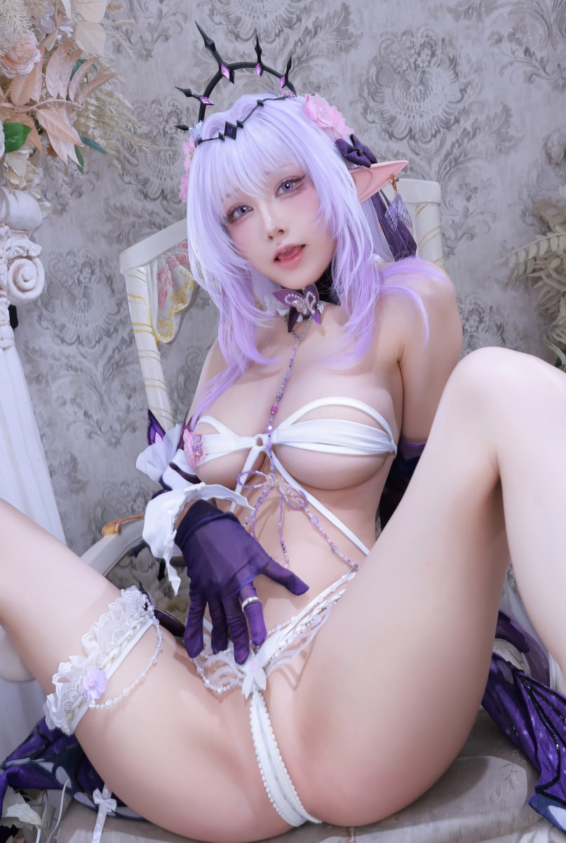 水淼aqua-遐蝶 Castorice美丽的女生图片