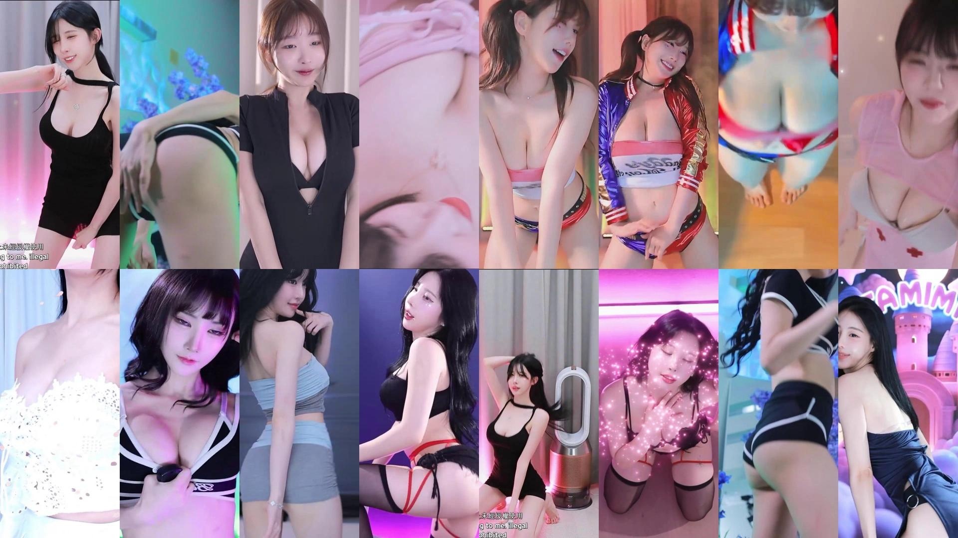 AfreecaTv韩国BJ 2025年6月3日录制舞蹈合集-适合珍藏