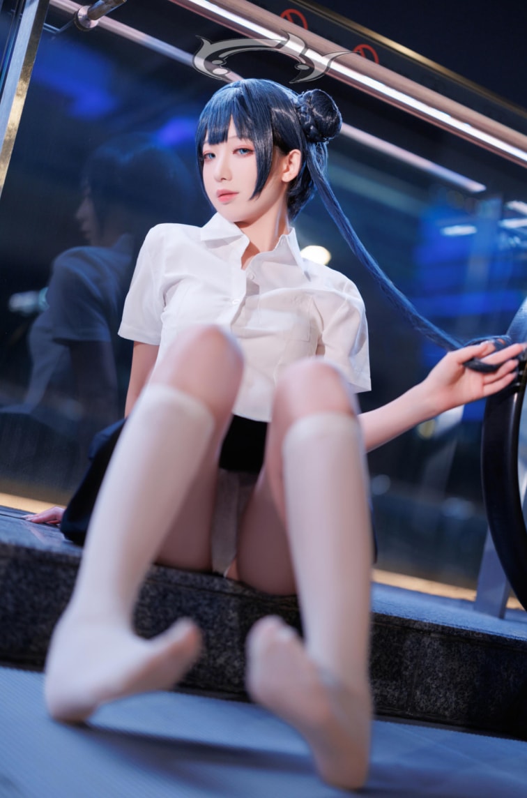 封疆疆v-妃咲JK美丽的女生cos图片