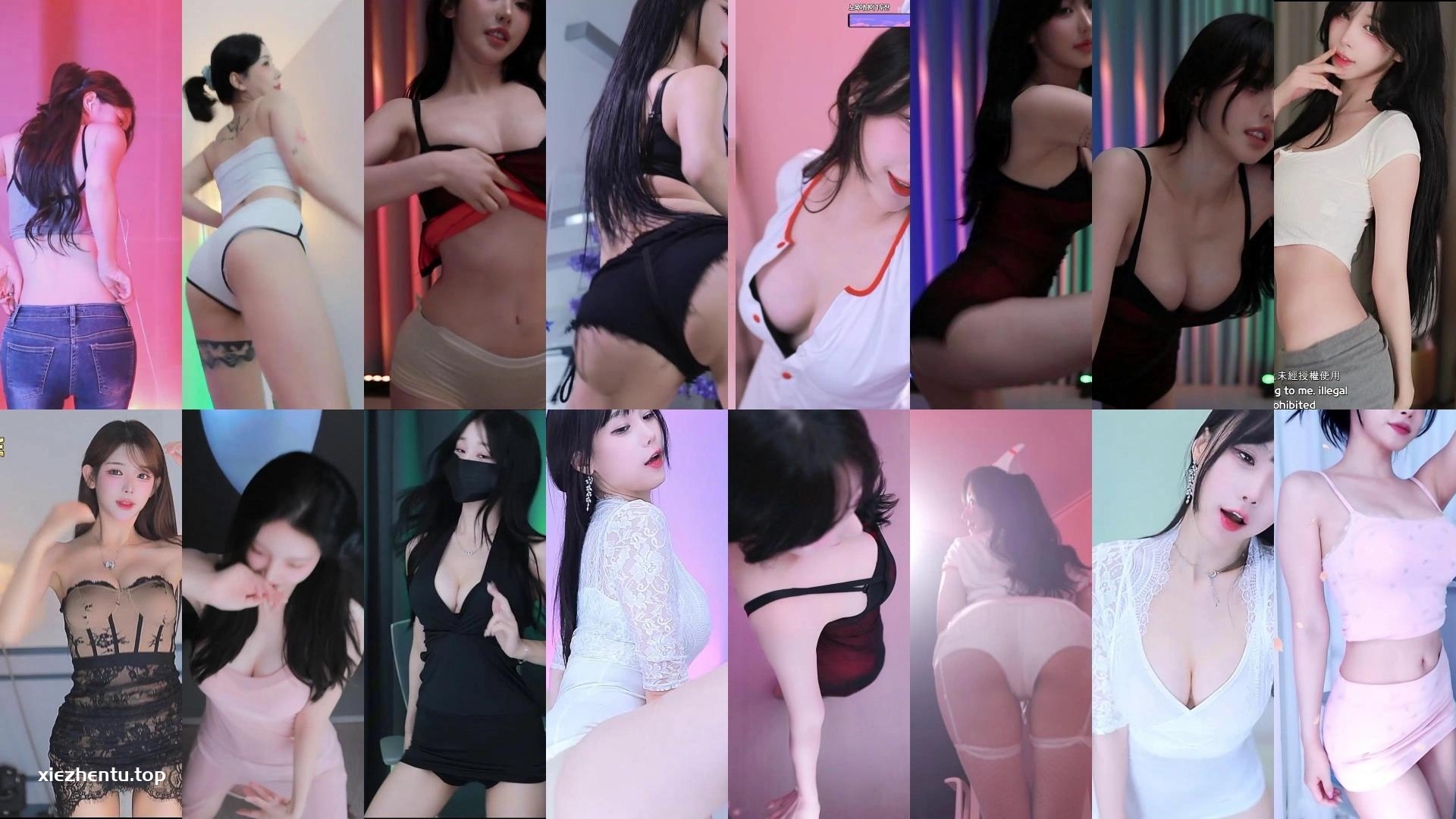 Sooplive韩国BJ 2025年8月18日录制舞蹈合集-真人跳舞