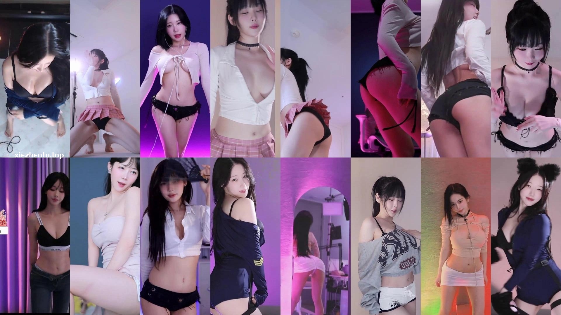 Sooplive韩国BJ 2025年8月29日录制舞蹈合集-深夜必看