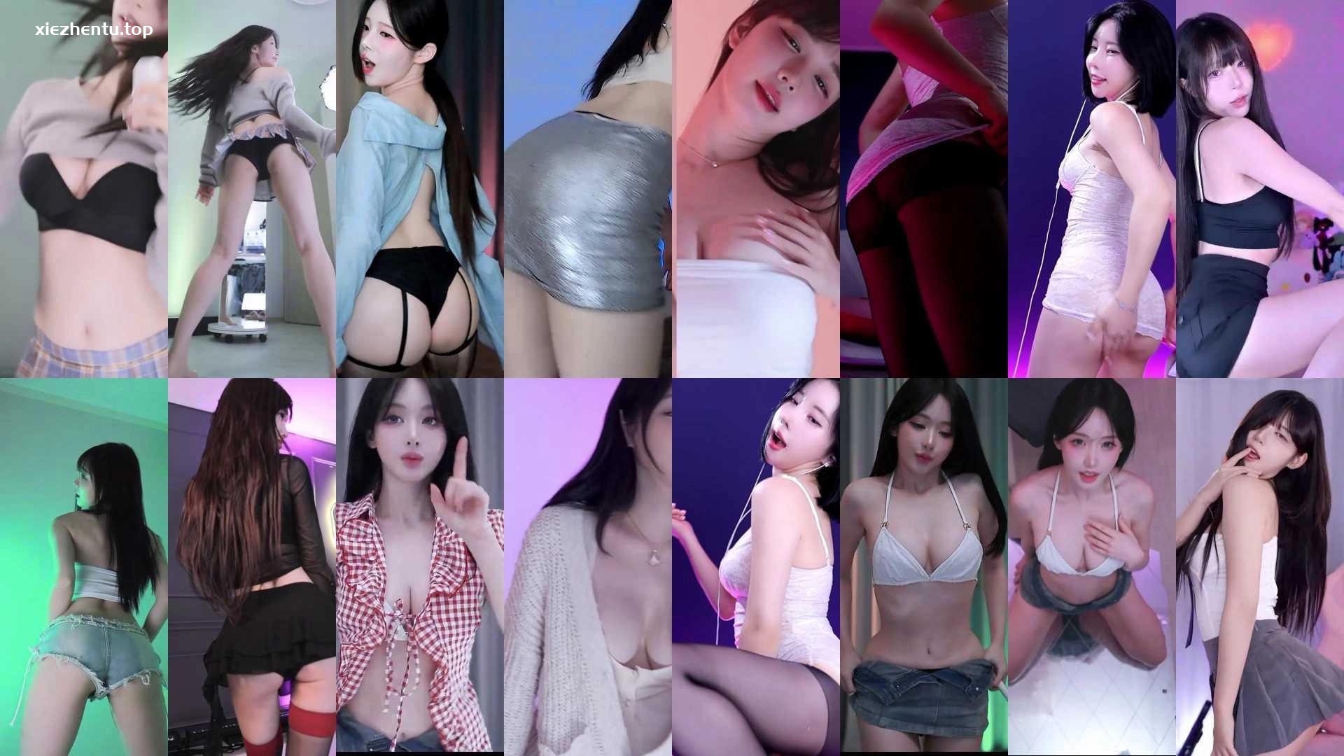 Sooplive韩国BJ 2025年9月24日录制舞蹈合集-素材分享