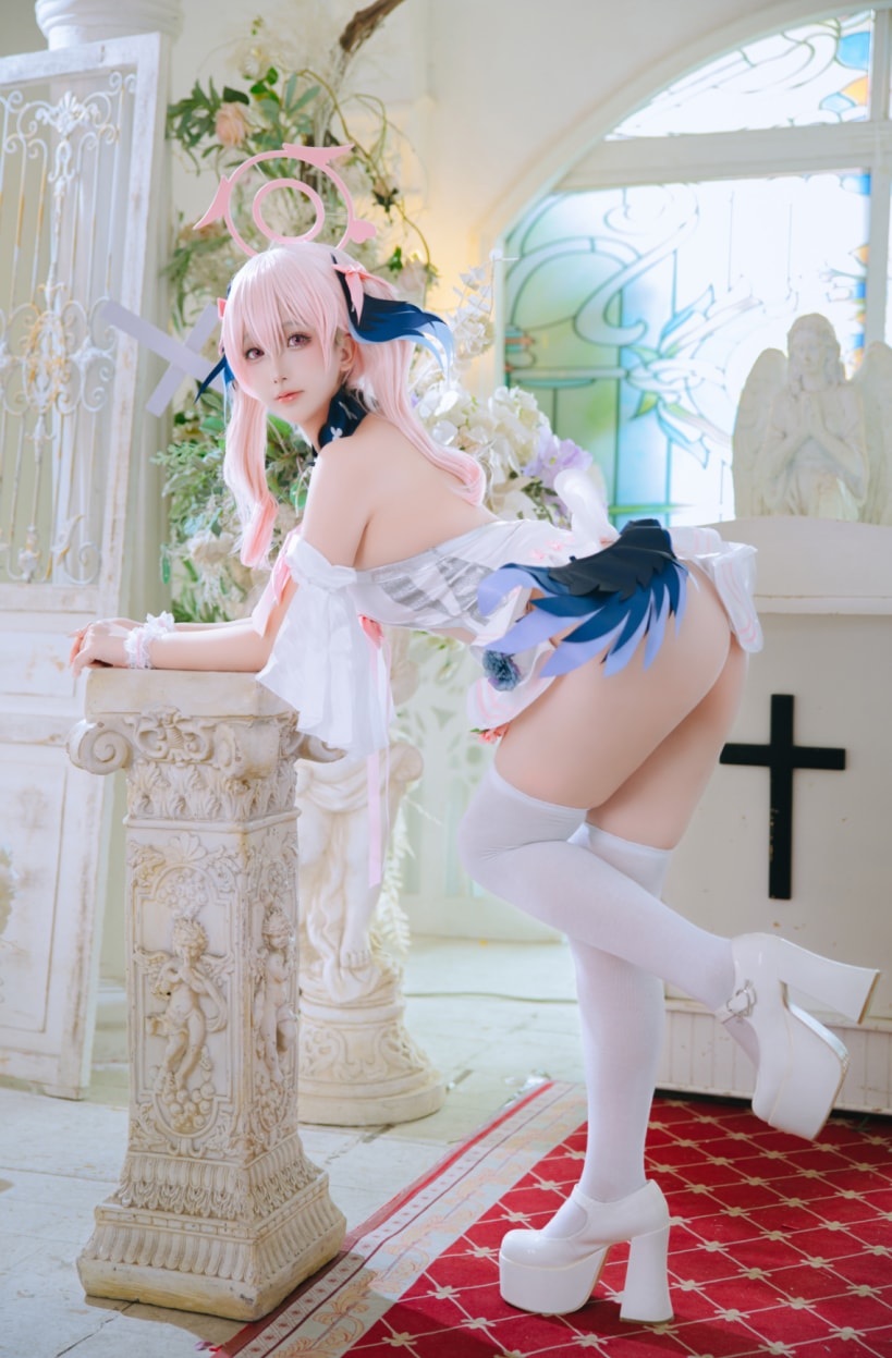 日奈娇-蔚蓝档案-下江小春花嫁看起来真不错哦 日奈娇-蔚蓝档案-下江小春花嫁看起来真不错哦