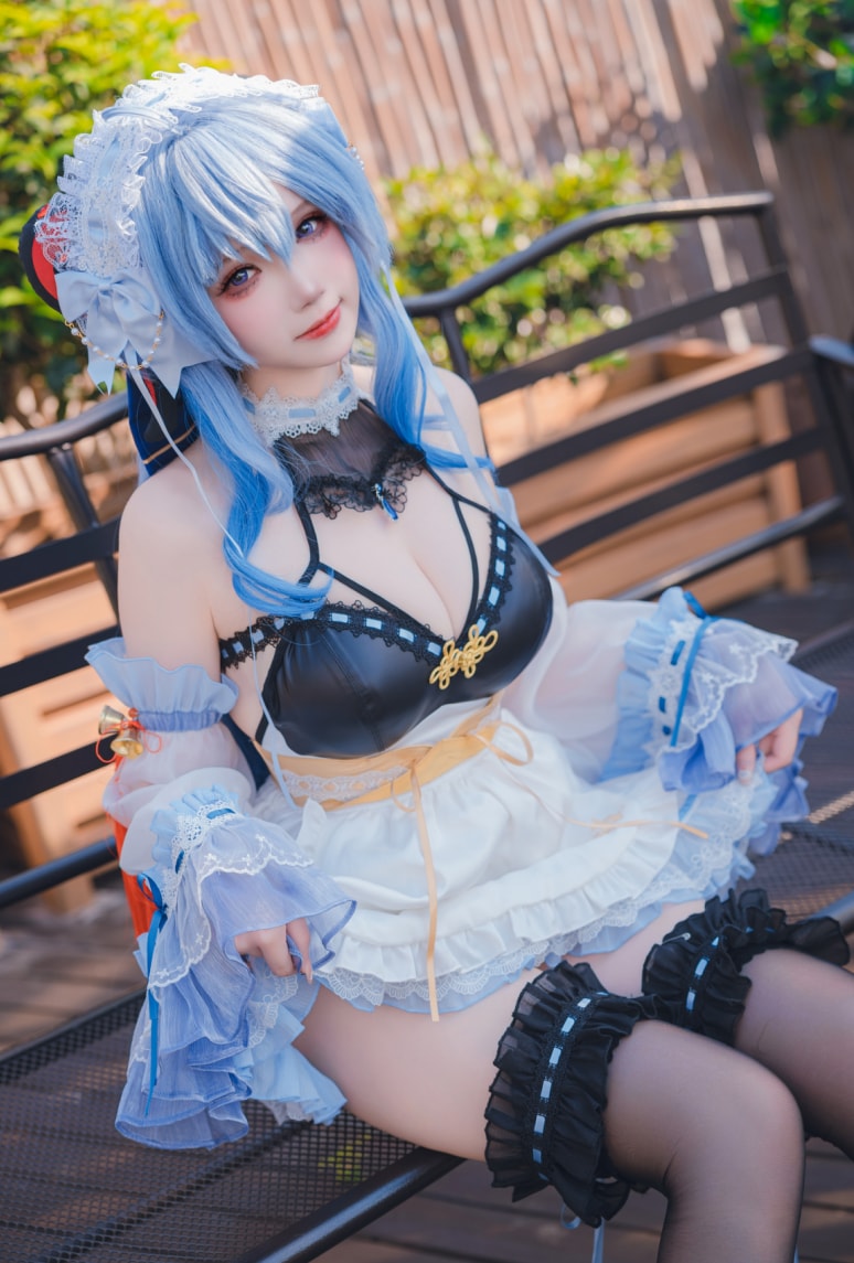 雪晴Astra-原神 甘雨 女仆真的是yyds！