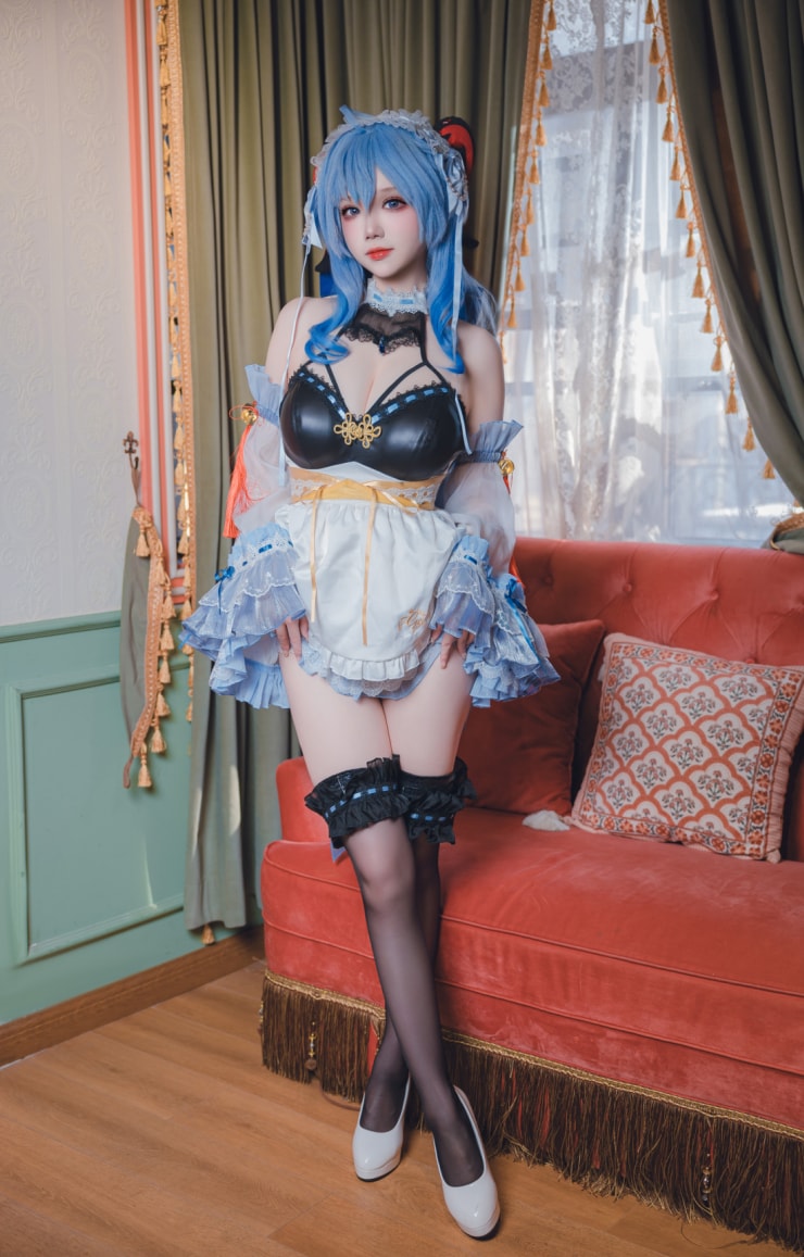 雪晴Astra-原神 甘雨 女仆真的是yyds！