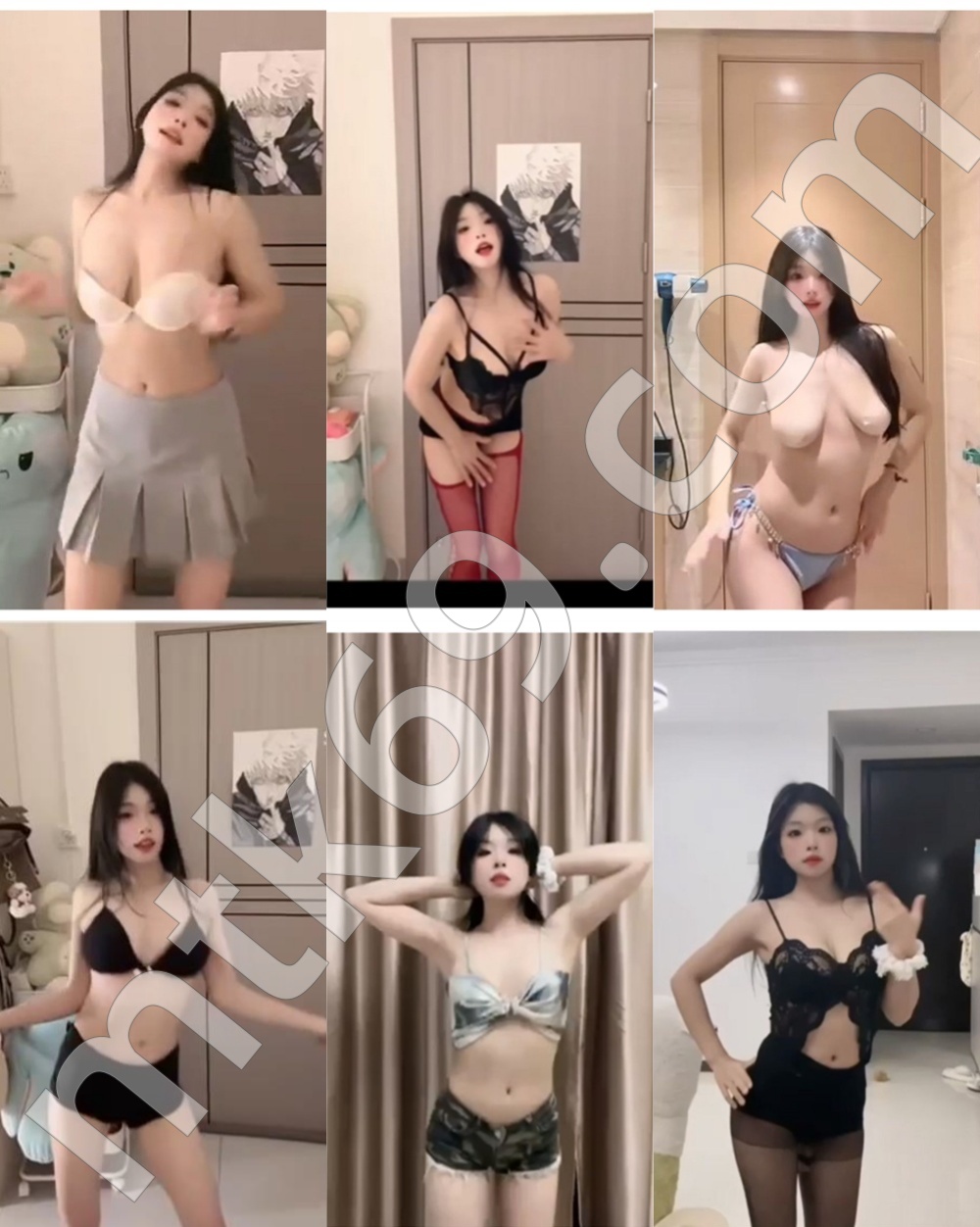 抖音丨苦瓜哎 抖奶骚舞  [8V/141MB]-热舞主播视频