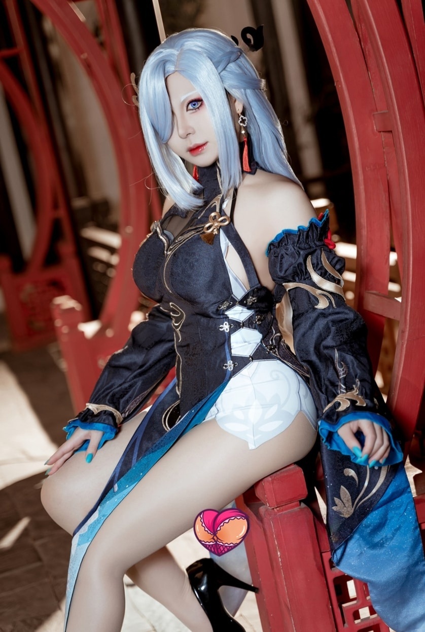 虎森森-原神 申鹤 冷花幽露图片作品下载