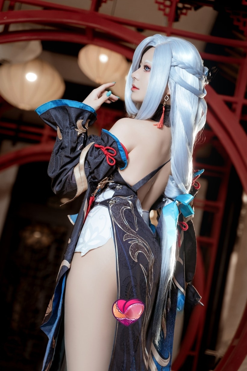 虎森森-原神 申鹤 冷花幽露图片作品下载