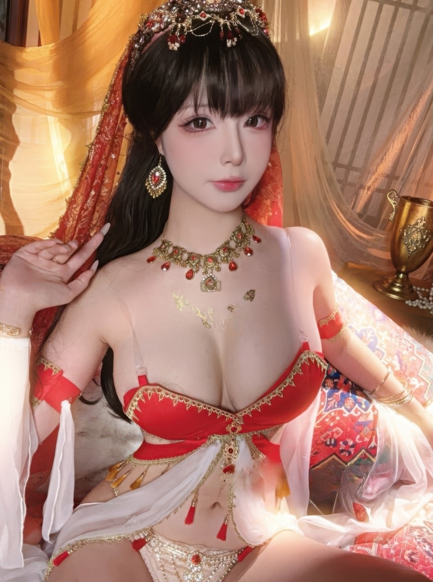 yuuhui玉汇-红宝石美丽的女生cos图片 yuuhui玉汇-红宝石美丽的女生cos图片
