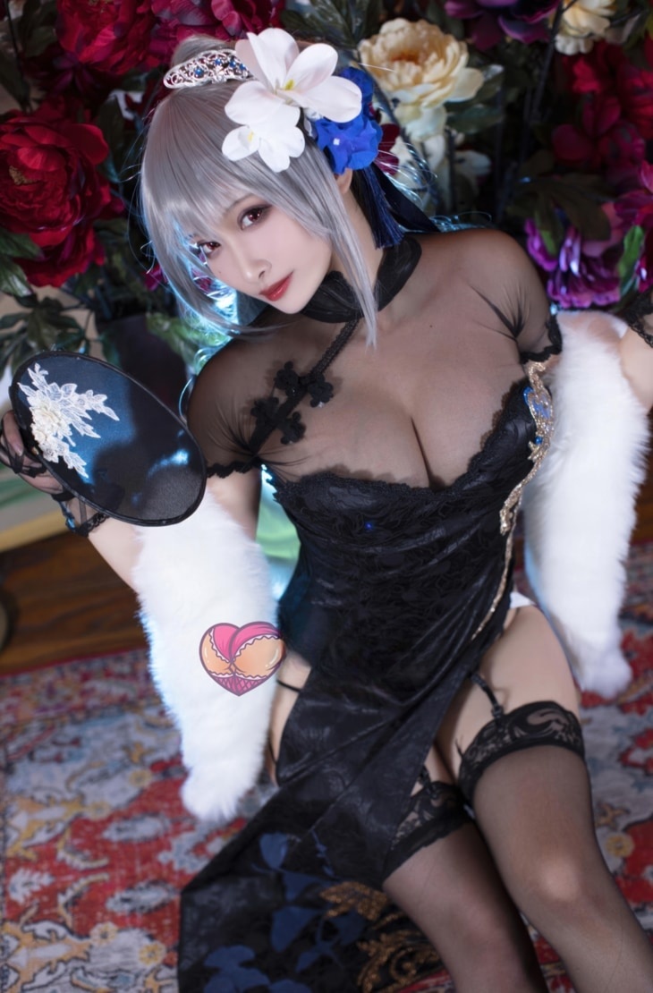 洛璃LoLiSAMA-碧蓝航线 路易九世旗袍图片集欣赏 洛璃LoLiSAMA-碧蓝航线 路易九世旗袍图片集欣赏