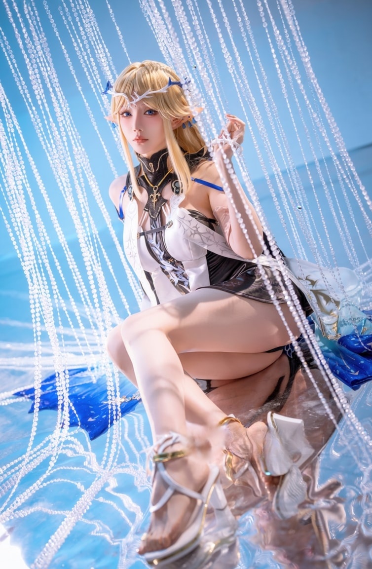 星之迟迟-2026年01月计划A 鸣潮 卡提希娅美丽的女生cos图片