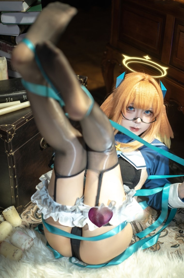 矢量鱼-蔚蓝档案 志美子最新作品资源下载