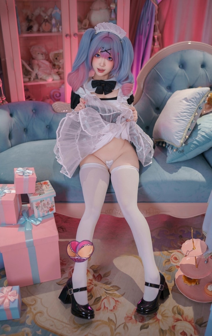 Bangni邦尼-初音未来·兔子洞女仆cos照片 Bangni邦尼-初音未来·兔子洞女仆cos照片