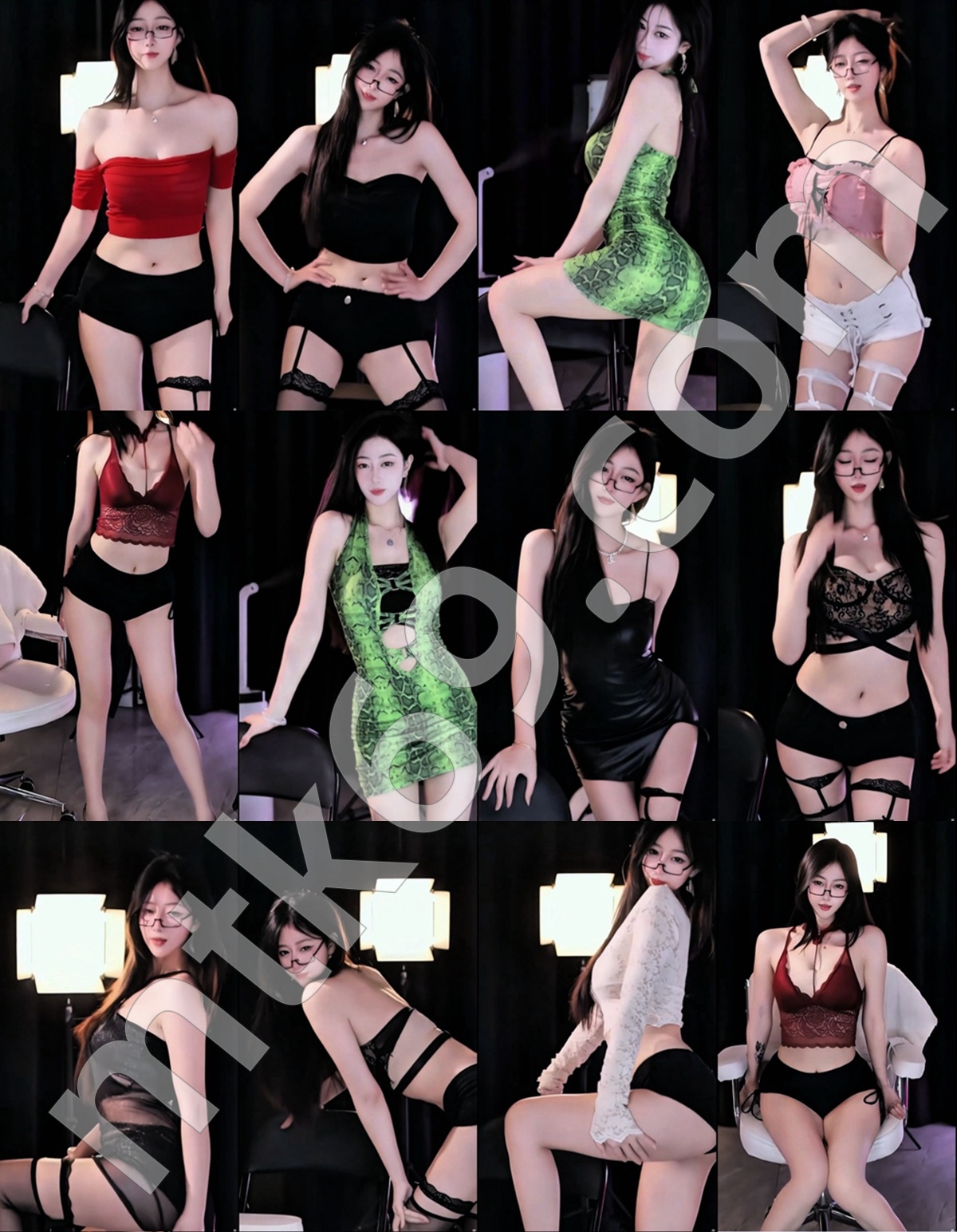 虎牙金琳爱睡觉 25年12月骚舞精选 ​[9V/791MB]-主播热舞佑或