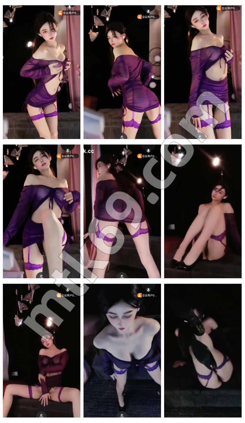 抖音江乐一 情趣内衣丁字裤 会议直播 骚舞  [1V/160MB]-真人跳舞