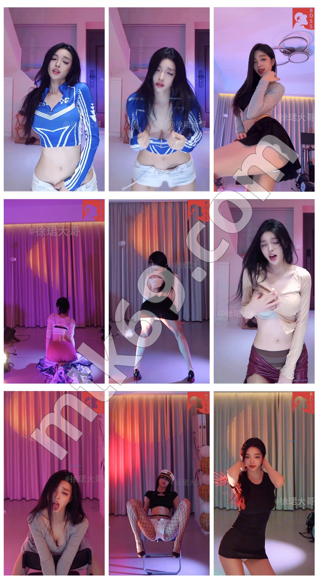 抖音/斗鱼徐珺大哥 会员舞蹈诱惑 [58V/7.48GB]-主播热舞视频