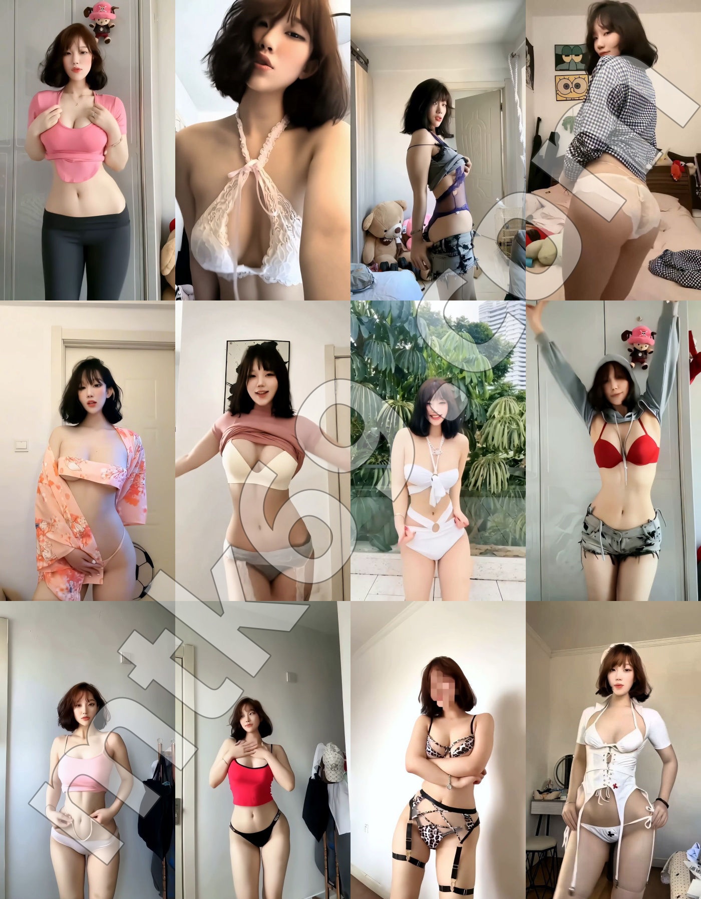 抖音纯种阿江 215万粉丝现役大网红福利骚舞 [17V/287MB]-主播资源