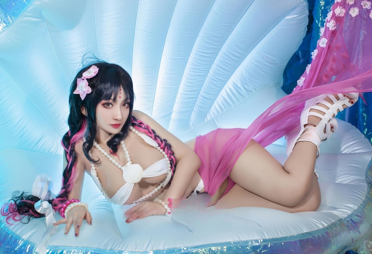 洛璃LoLiSAMA-杀生院泳装来看看吧