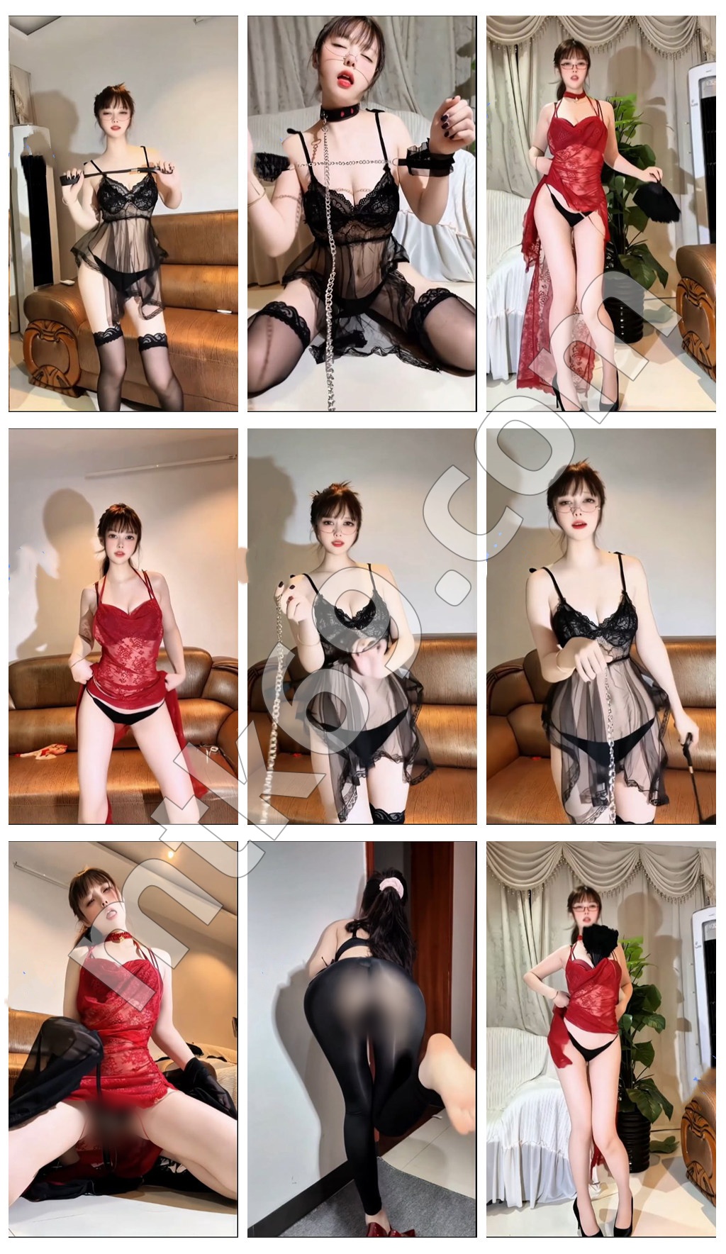 抖音阿拉蕾 眼镜美女情趣SM骚舞定制 反差感拉满 [8V/361MB]-下载观赏
