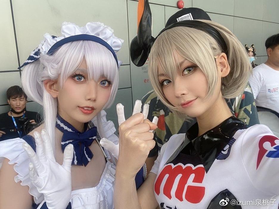 cosplay迷必看，izumi泉桃子靡烟旗袍2b套图震撼上线