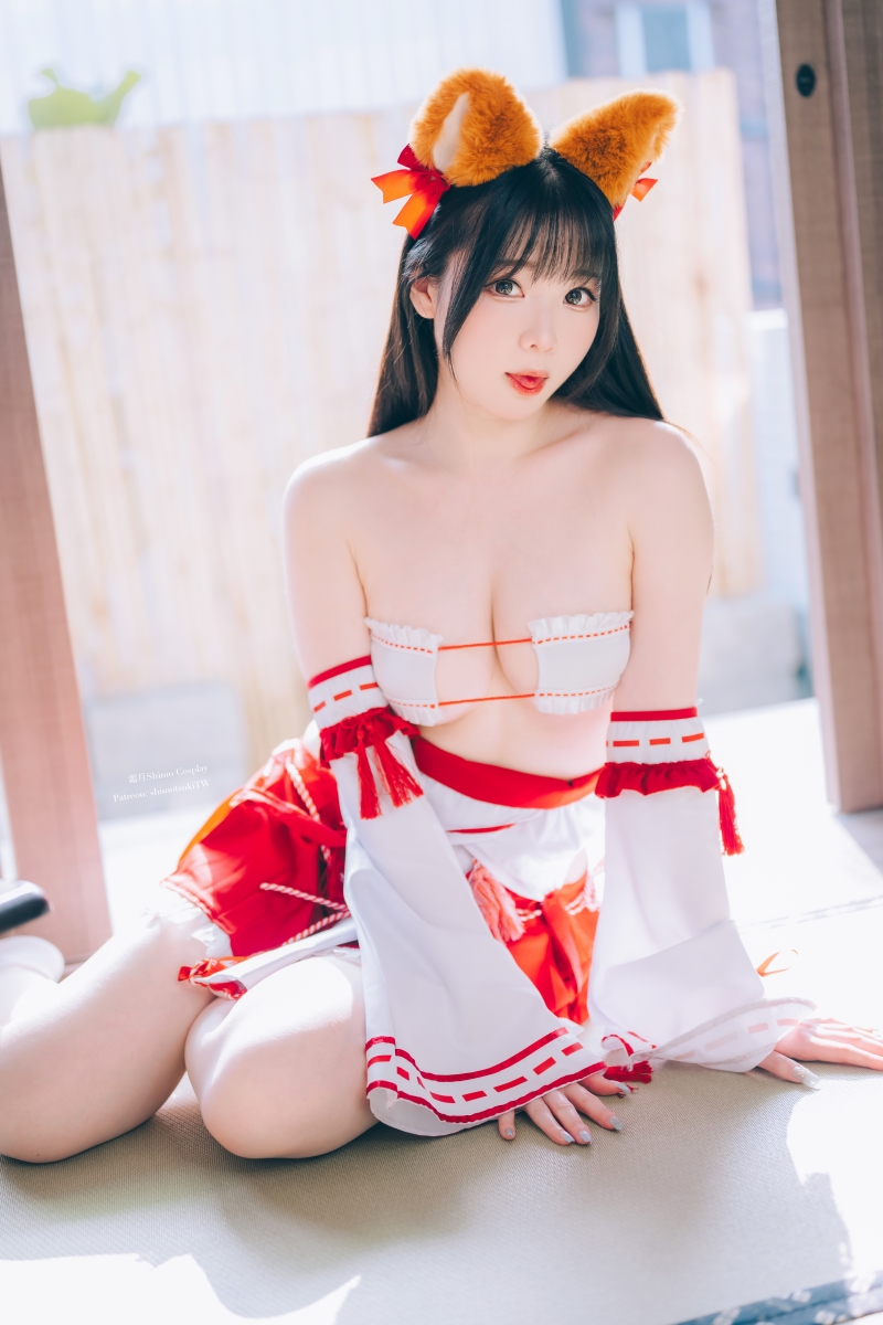 霜月shimo Kitsune Miko [31P-374MB]