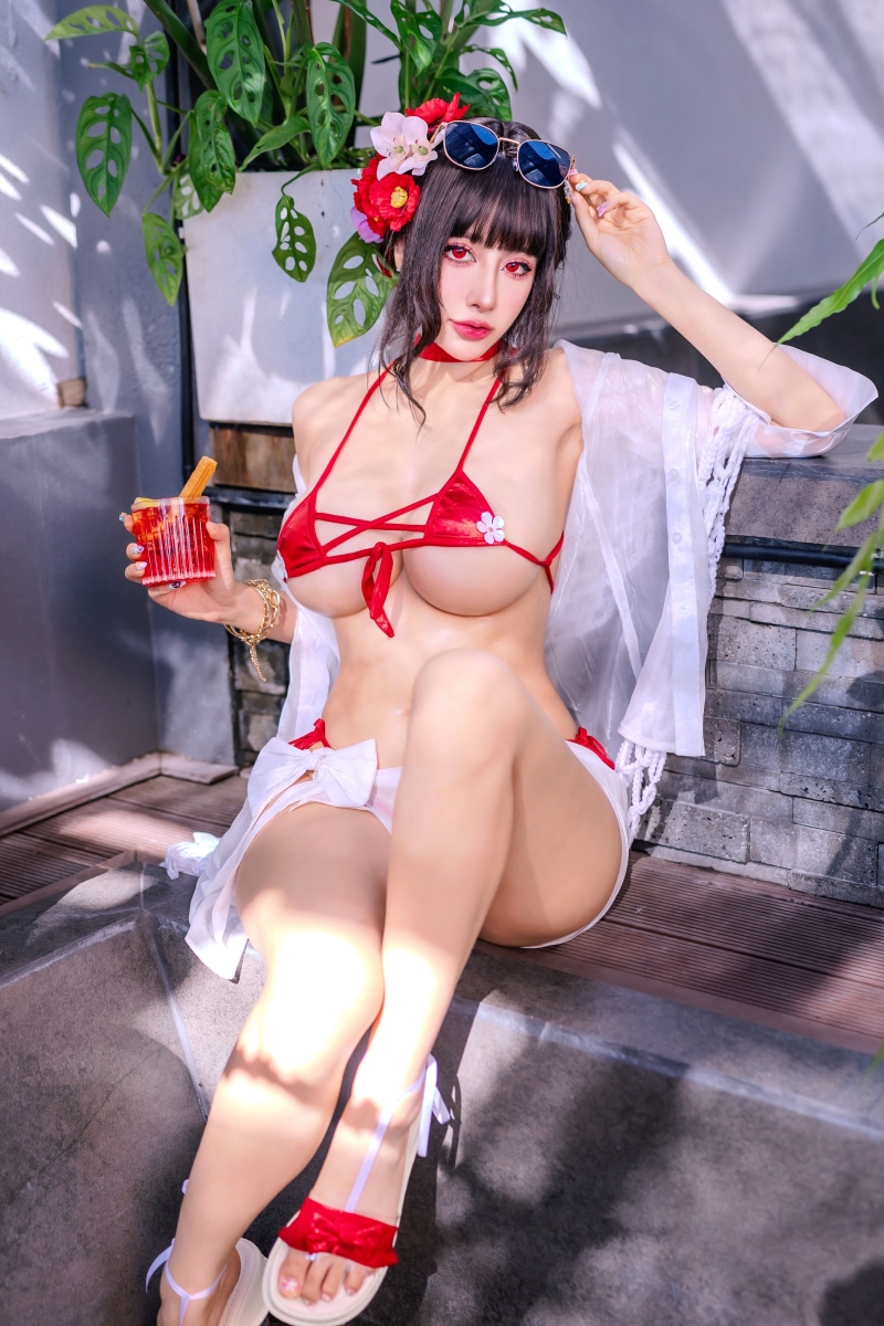 Byoru ビョル cosplay Sakura Summer NIKKE【70P-69.5MB】